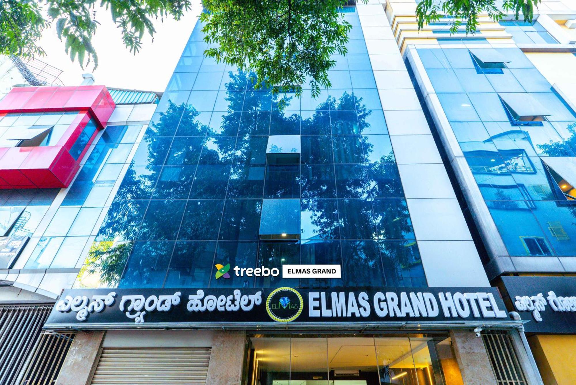 Treebo Elmas Grand Hotel Bangalore Exterior foto