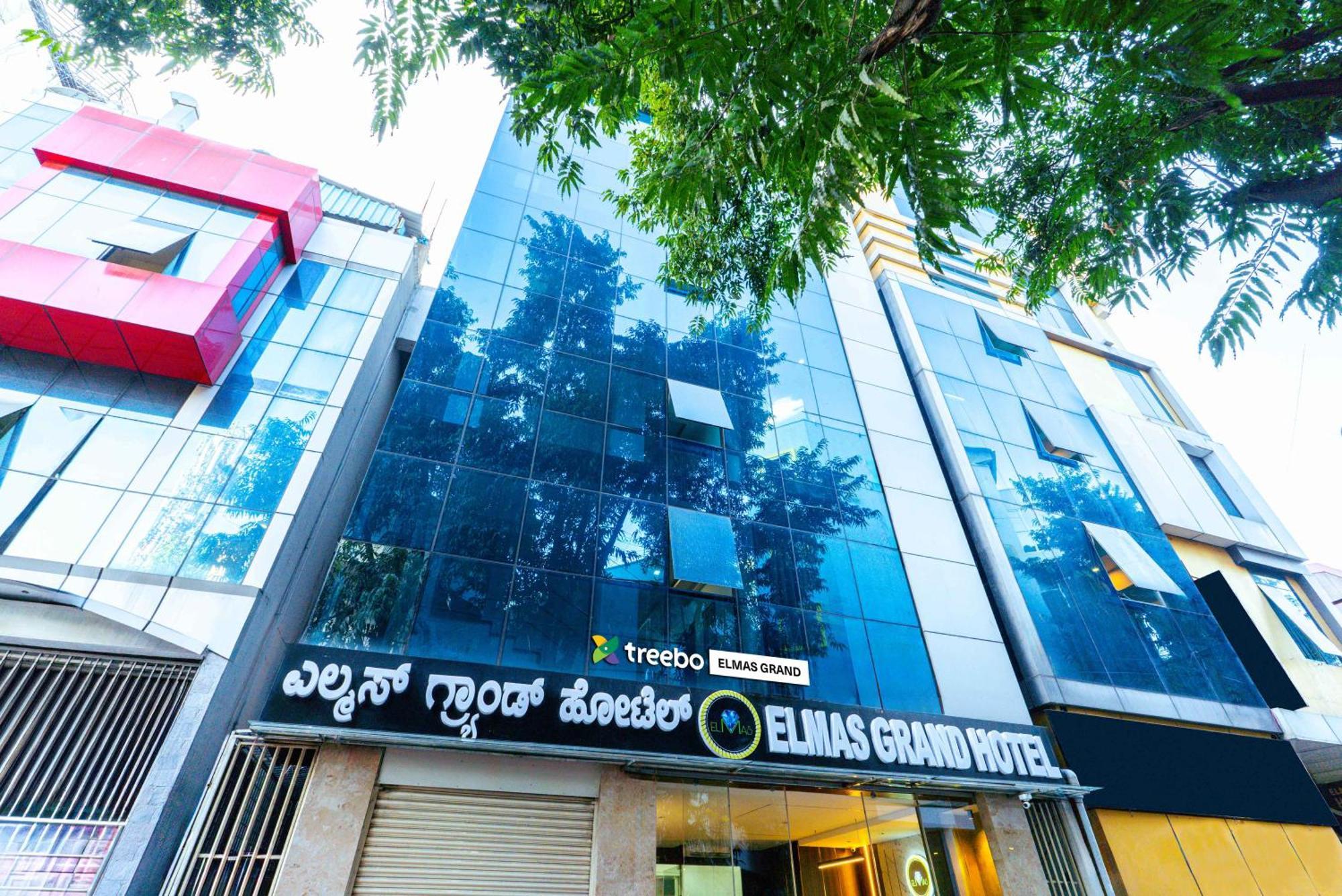Treebo Elmas Grand Hotel Bangalore Exterior foto