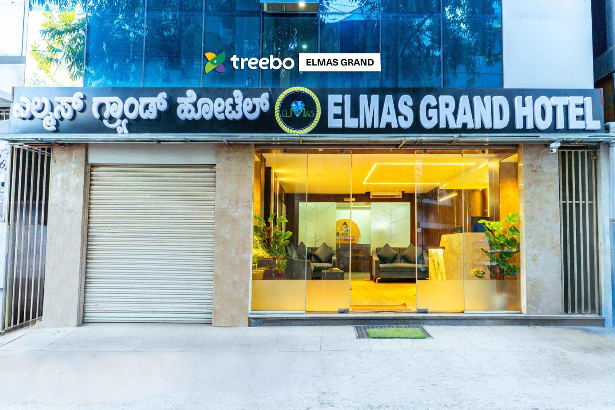 Treebo Elmas Grand Hotel Bangalore Exterior foto