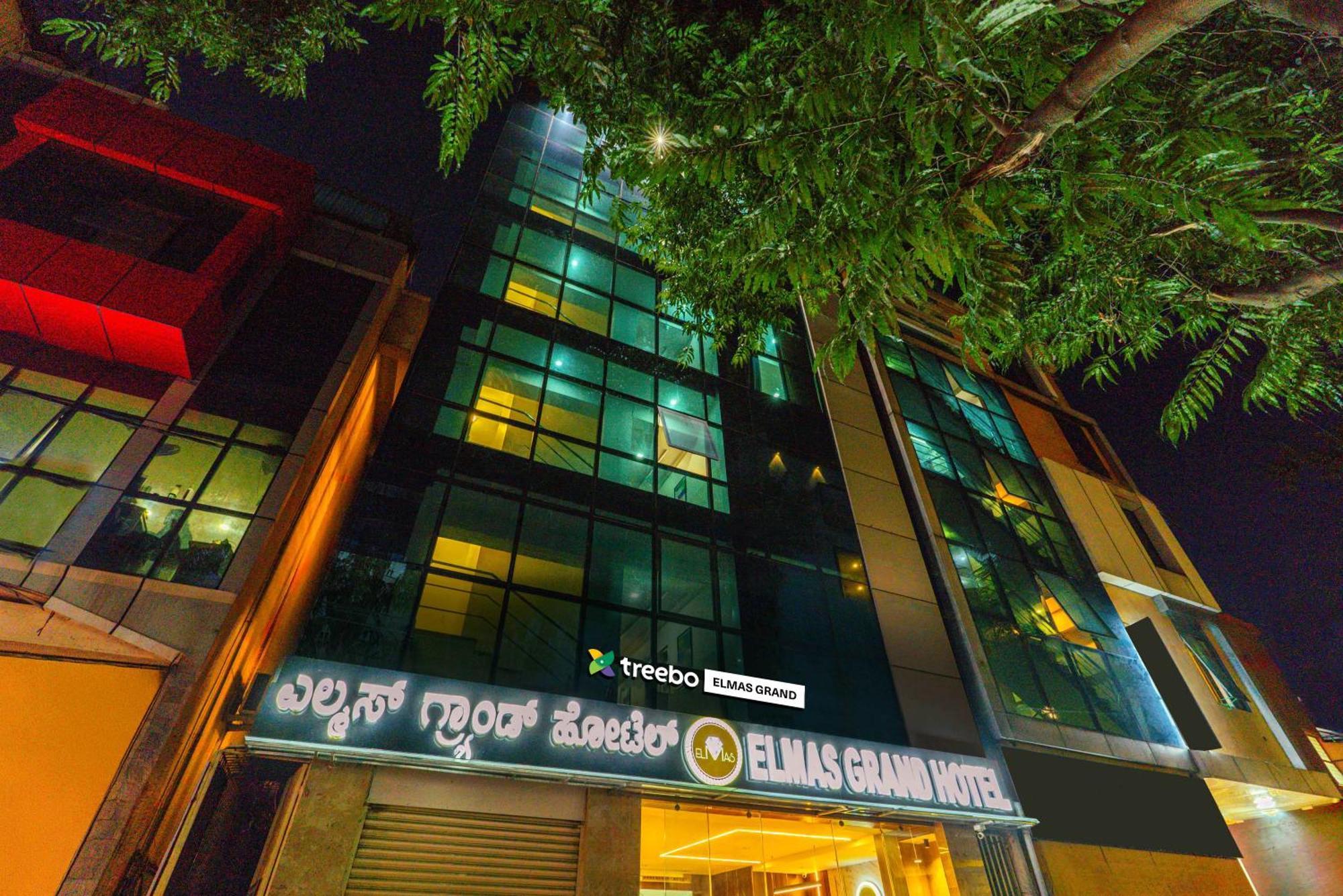 Treebo Elmas Grand Hotel Bangalore Exterior foto